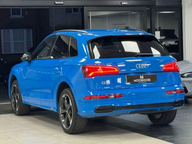 Audi Q5 2019 2.0 Tdi 40 Black Edition Suv S Tro DV69AUY Blue #2