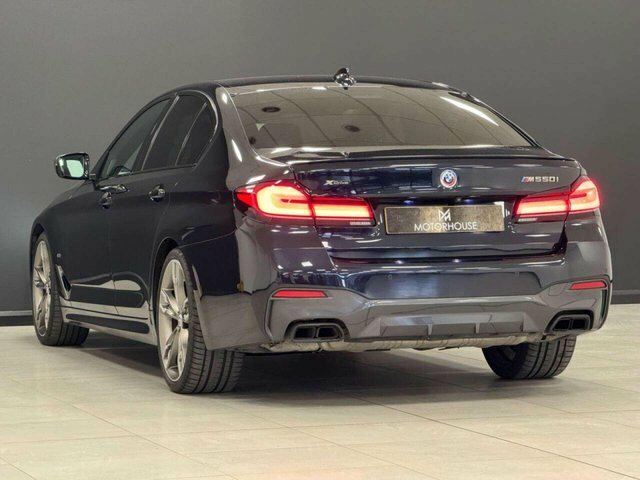BMW 5 Series 2021 4.4 M550i V8 Saloon Steptronic Xdr Black #2