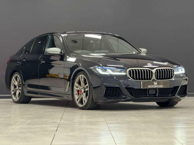 BMW 5 Series 2021 4.4 M550i V8 Saloon Steptronic Xdr Black #4