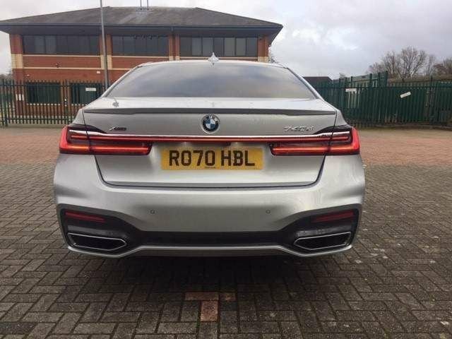 BMW 7 Series 2020 3.0 740D M Sport Saloon Xdriv Silver #5