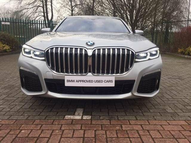 BMW 7 Series 2020 3.0 740D M Sport Saloon Xdriv Silver #4