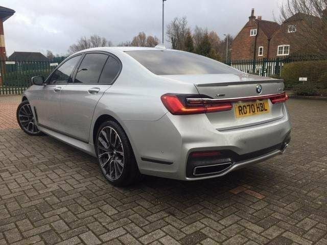 BMW 7 Series 2020 3.0 740D M Sport Saloon Xdriv Silver #2