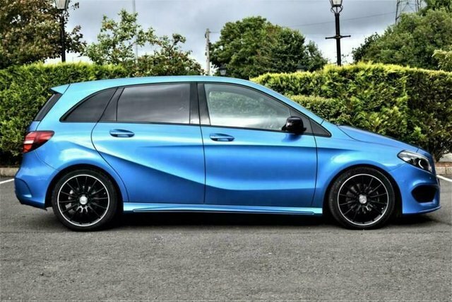 Mercedes-Benz B Class 2016 1.5 B180d Amg Line Premium Mpv 7 Blue #2