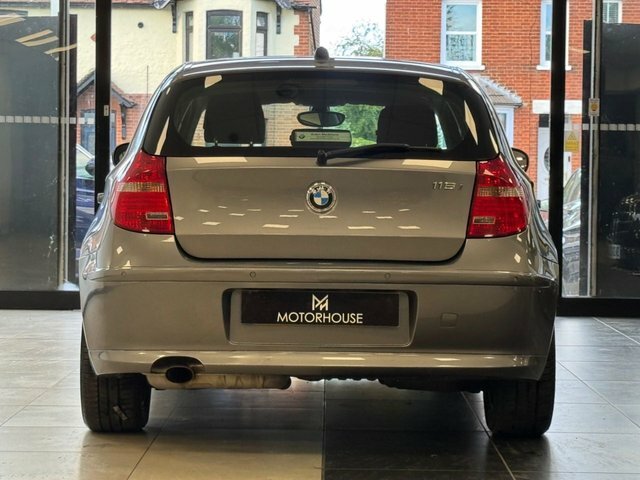 BMW 1 Series Coupe Silver #14