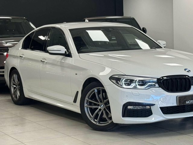 BMW 5 Series 2018 2.0 520D M Sport Saloon Euro YD18VFO White #6