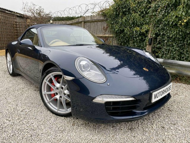 Porsche 911 2012 3.8 991 Carrera S Convertible Pdk Blue #2