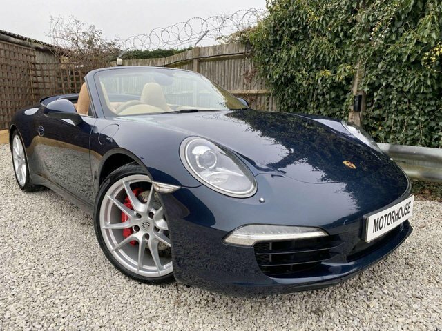 Porsche 911 2012 3.8 991 Carrera S Convertible Pdk Blue