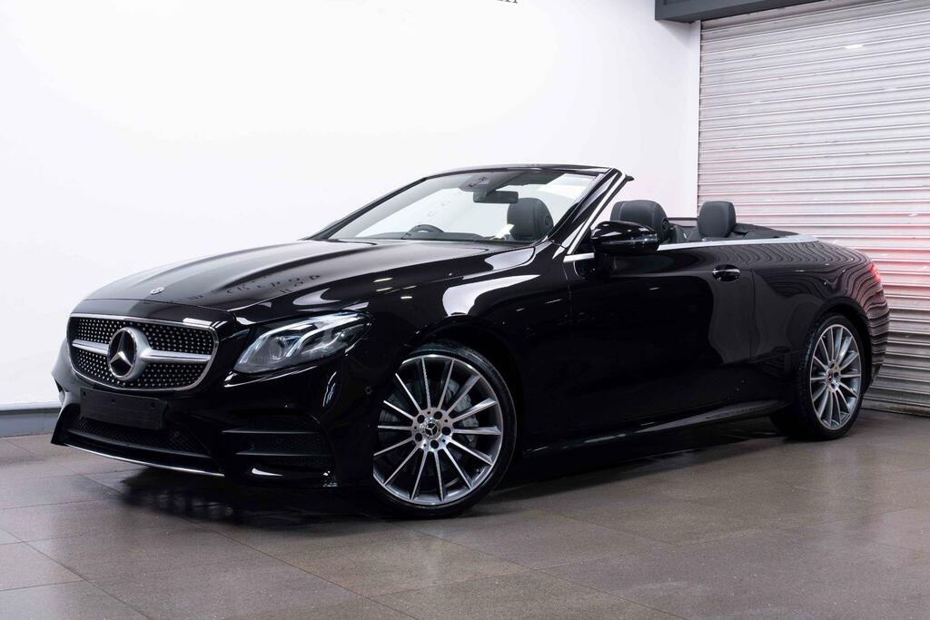 Mercedes-Benz E Class 2.0 E300 Amg Line Premium Plus Cabriolet G-troni Black