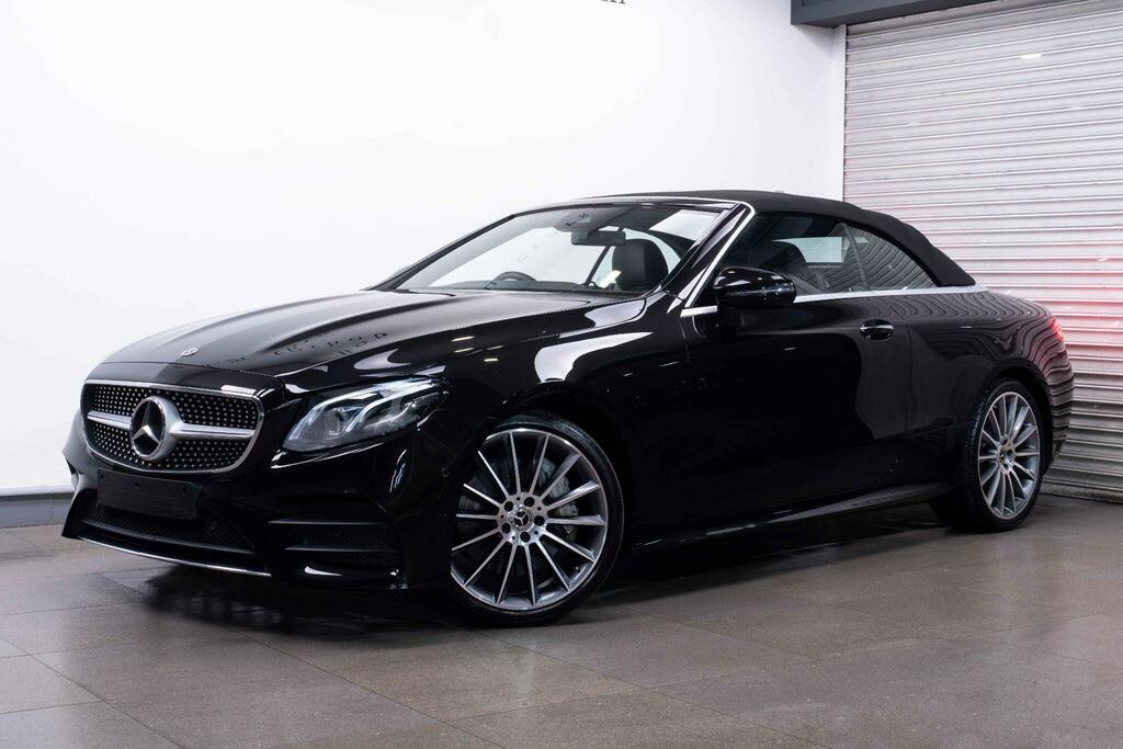 Mercedes-Benz E Class 2.0 E300 Amg Line Premium Plus Cabriolet G-troni Black #3