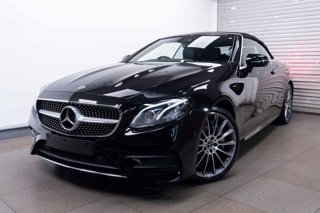 Mercedes-Benz E Class 2.0 E300 Amg Line Premium Plus Cabriolet G-troni Black #5
