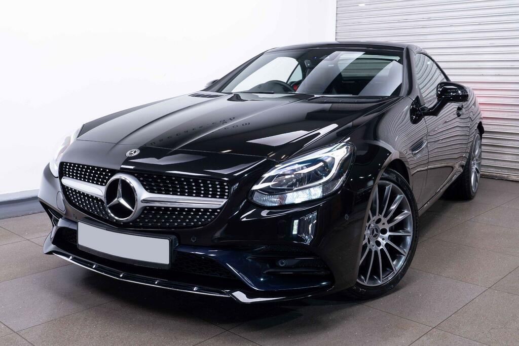 Mercedes-Benz SLC 2.0 Slc300 Amg Line G-tronic Euro 6 Ss Black #6