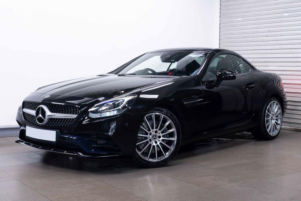 Mercedes-Benz SLC 2.0 Slc300 Amg Line G-tronic Euro 6 Ss Black #5