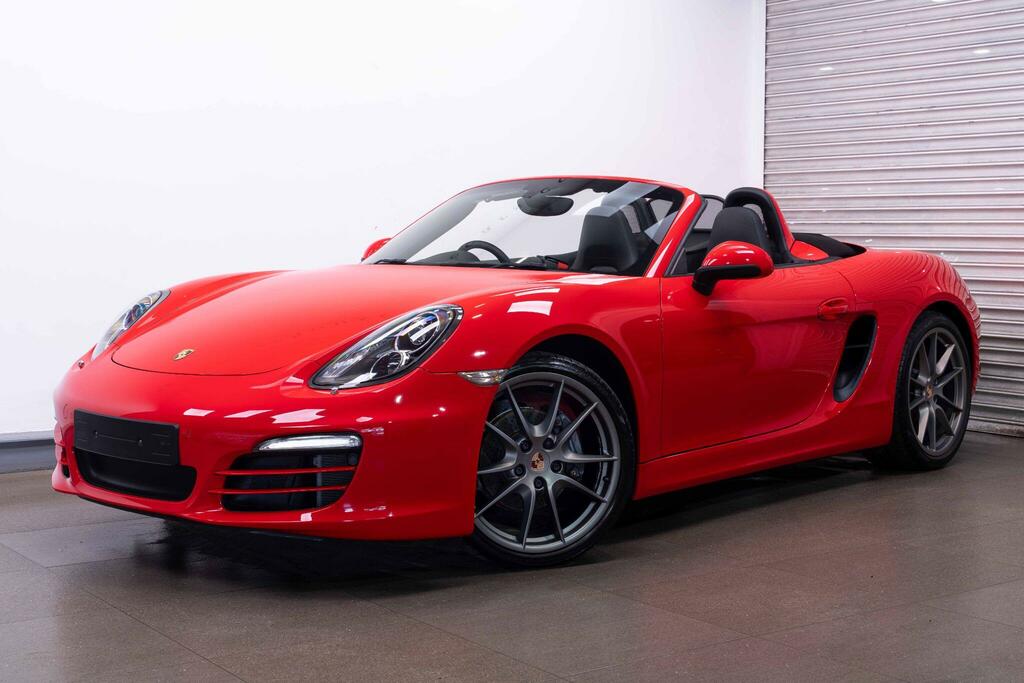 Porsche Boxster 2.7 981 Pdk Euro 5 Ss Red