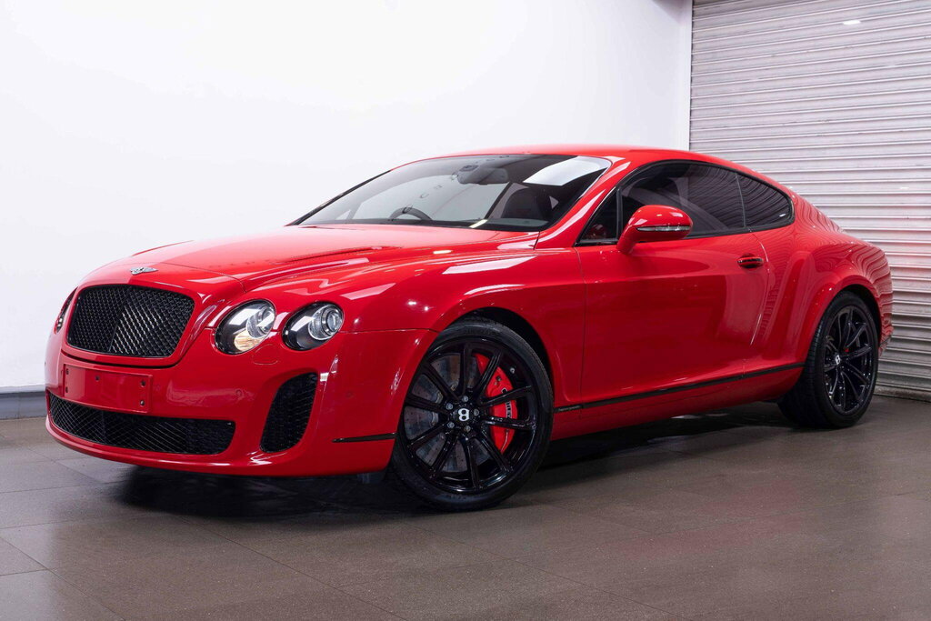 Bentley Continental Gt 6.0 Gt Supersports Red