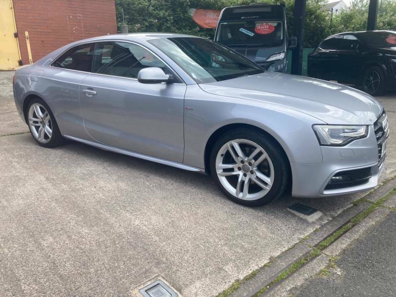 Audi A5 2.0 Tdi 177 Quattro S Line S Tronic Silver