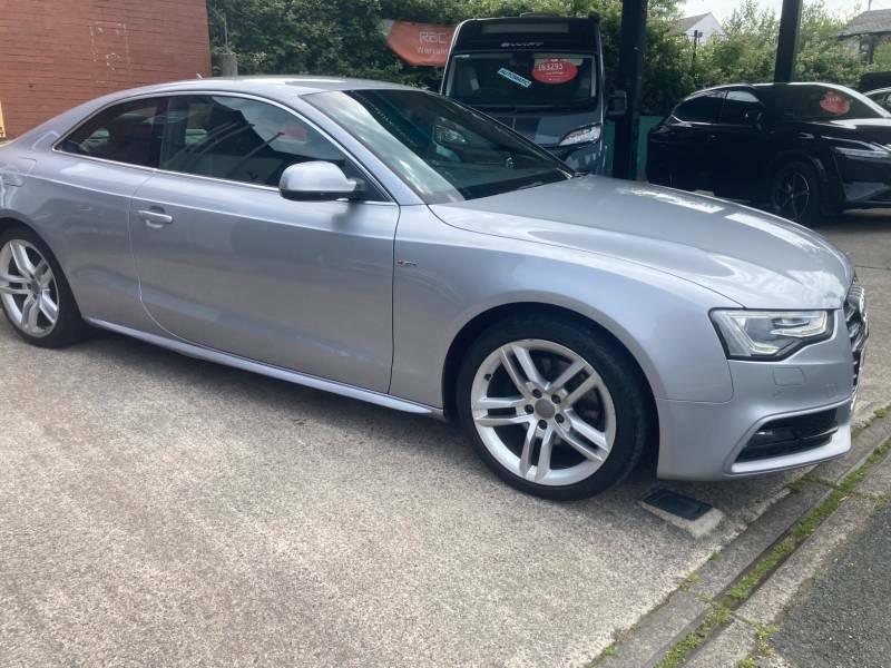 Audi A5 2.0 Tdi 177 Quattro S Line S Tronic Silver #5