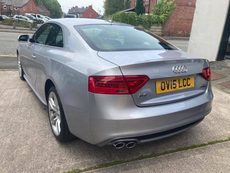 Audi A5 2.0 Tdi 177 Quattro S Line S Tronic Silver #4
