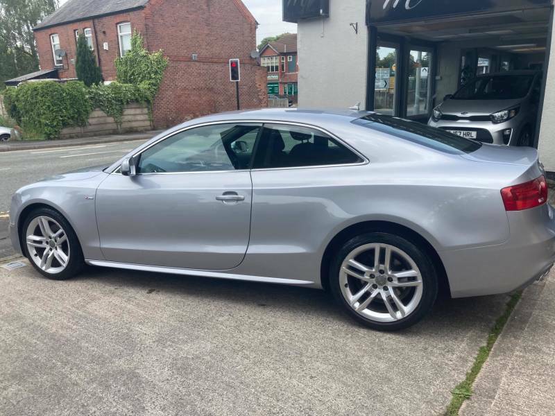 Audi A5 2.0 Tdi 177 Quattro S Line S Tronic Silver #6