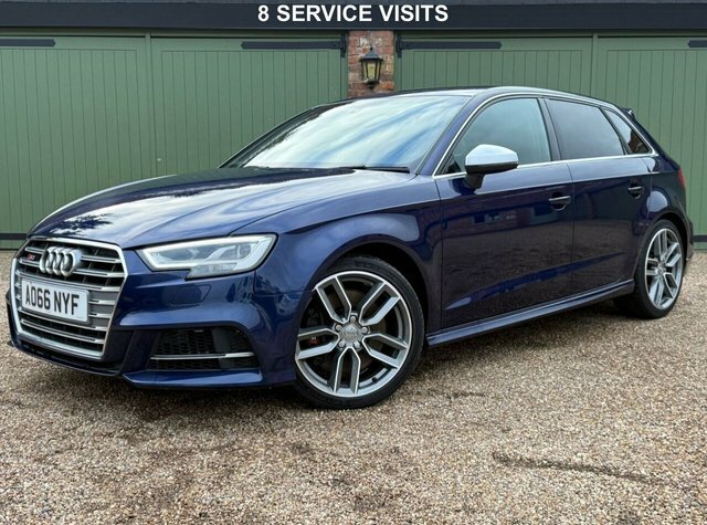 Audi S3 2016 2.0 Tfsi Sportback S Tronic Quattr Blue