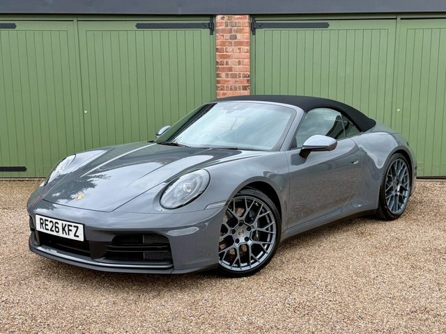 Porsche 911 2026 3.0T 992 Carrera T Convertible Man Grey