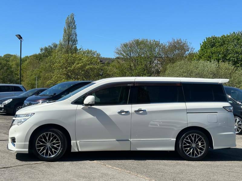 Nissan Elgrand 2.5 250 Rider Authech 7 Seat Ulez - 2011 11 TE5918 White #2