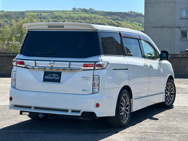 Nissan Elgrand 2.5 250 Rider Authech 7 Seat Ulez - 2011 11 TE5918 White #4