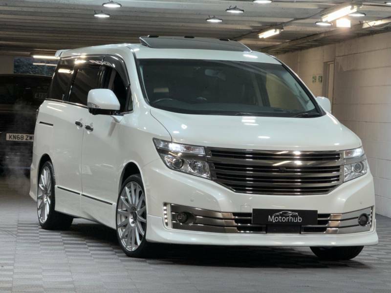 Nissan Elgrand 3.5 350 Rider Blackline Sunroof Model - 2013 62 White