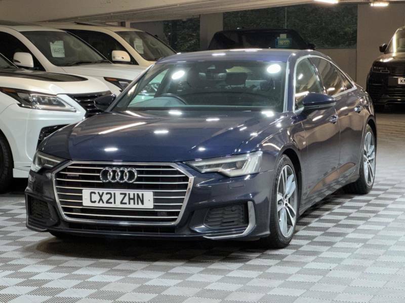 Audi A6 Saloon 50 Tfsi E Quattro S Line S Tronic - 2021 21 CX21ZHN Blue #6