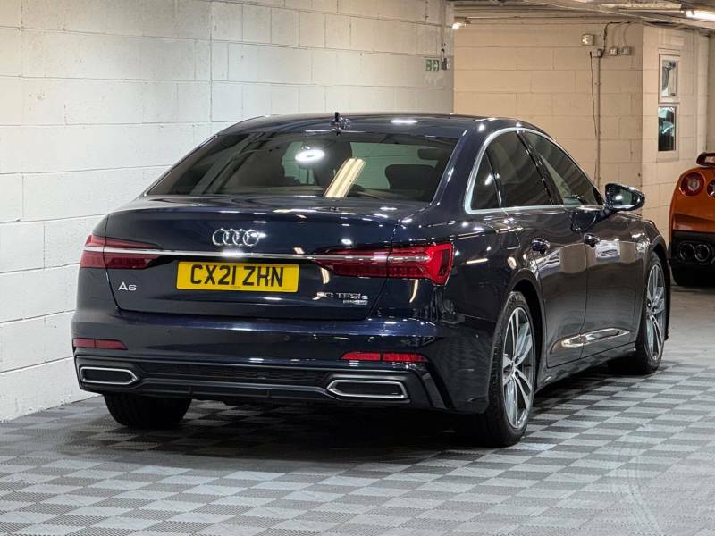 Audi A6 Saloon 50 Tfsi E Quattro S Line S Tronic - 2021 21 CX21ZHN Blue #4