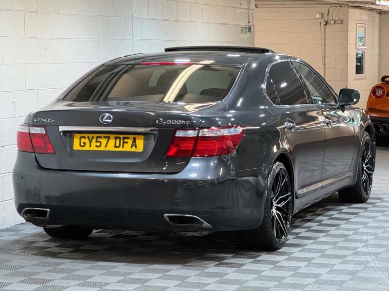 Lexus LS 600H L 5.0 Cvt Rear Relaxation Pack Grey #4