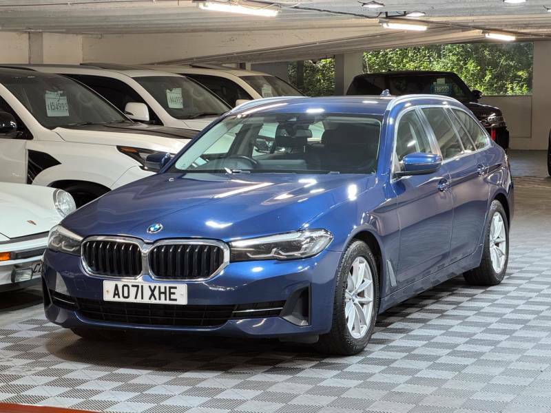 BMW 5 Series 520D Mht Se Step - 2021 71 AO71XHE Blue #6