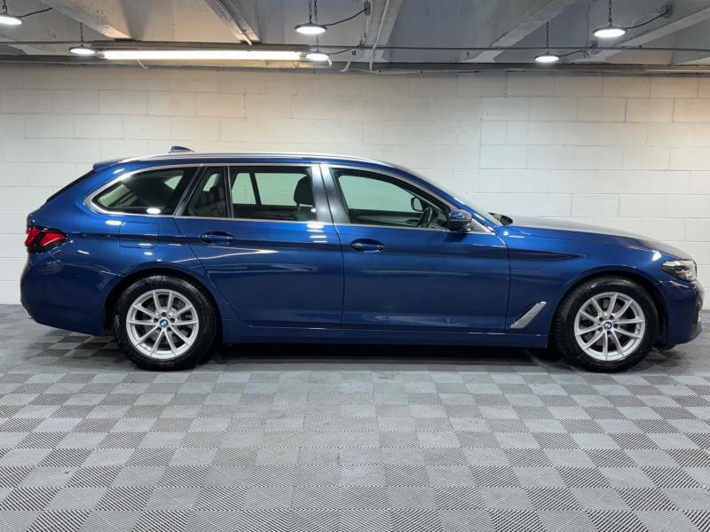 BMW 5 Series 520D Mht Se Step - 2021 71 AO71XHE Blue #5