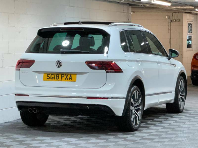 Volkswagen Tiguan 2.0 Tdi 150 R-line - 2018 18 SG18PXA White #4