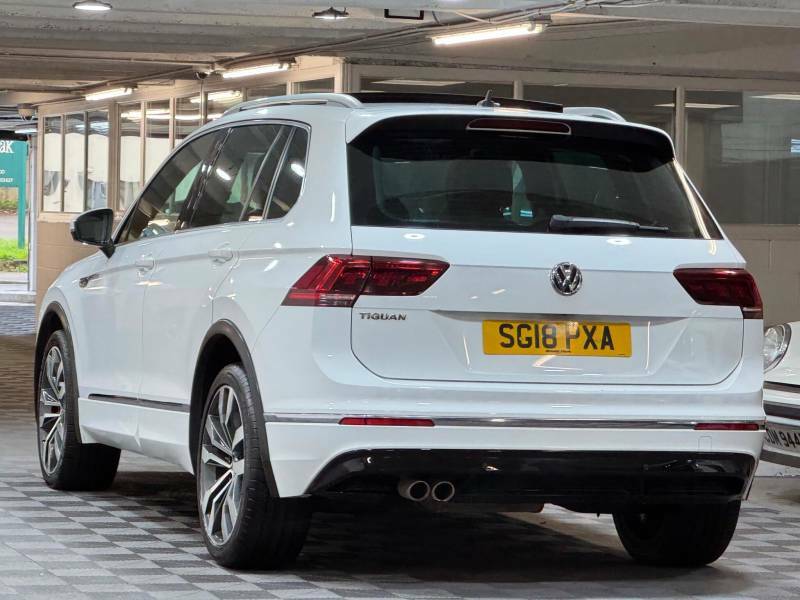 Volkswagen Tiguan 2.0 Tdi 150 R-line - 2018 18 SG18PXA White #3
