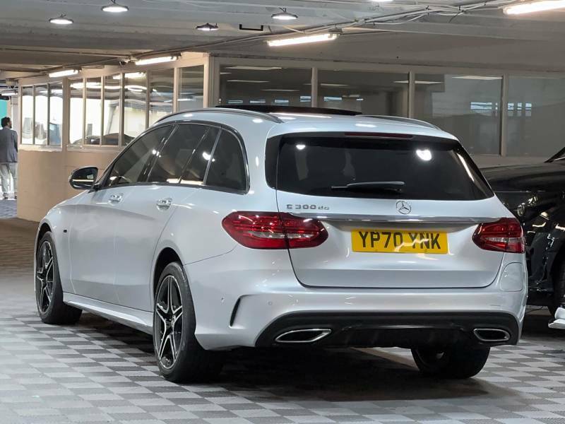 Mercedes-Benz C Class C300de Amg Line Night Ed Premium 9G-tronic - YP70YNK Silver #3
