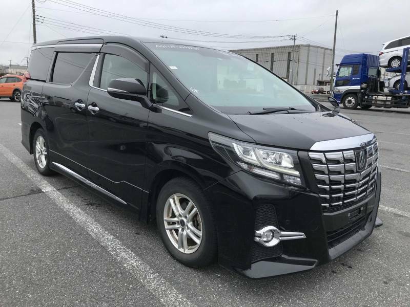 Toyota Alphard 4Wd 2.5S C Package Ulez 7 Seat - 2015 15 Black #4