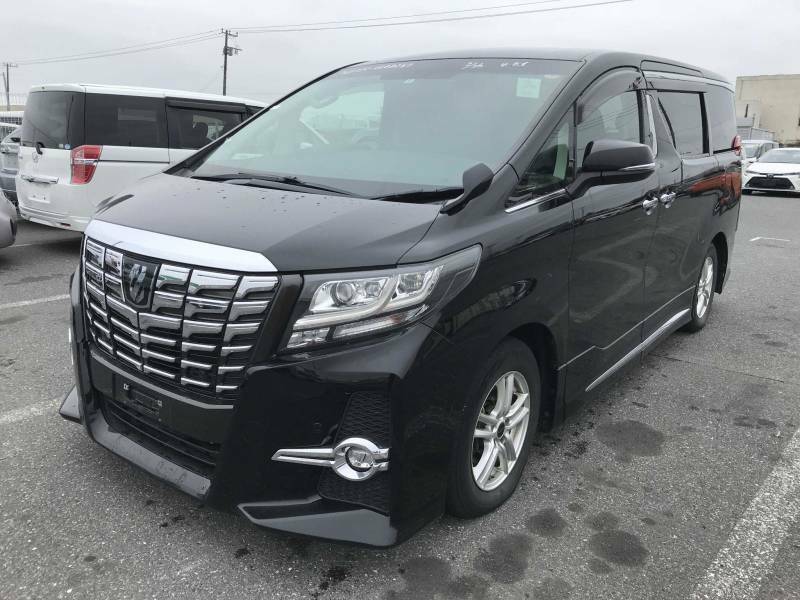 Toyota Alphard 4Wd 2.5S C Package Ulez 7 Seat - 2015 15 Black