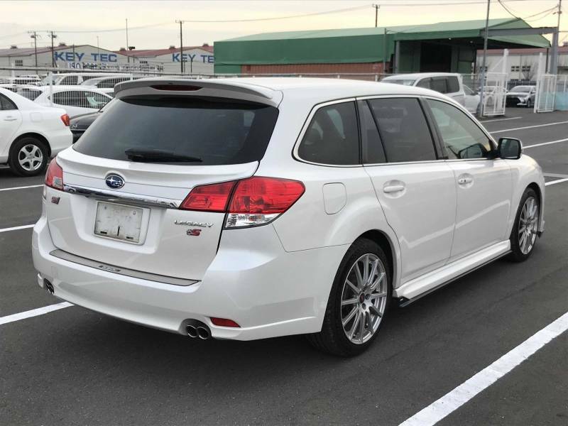 Subaru Legacy 2.5 Gt Ts Tuned By Sti 1300 Estate White #2