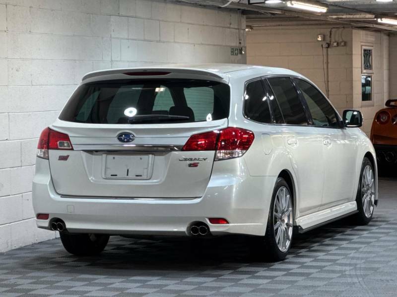 Subaru Legacy 2.5 Gt Ts Tuned By Sti 1300 Estate White #4
