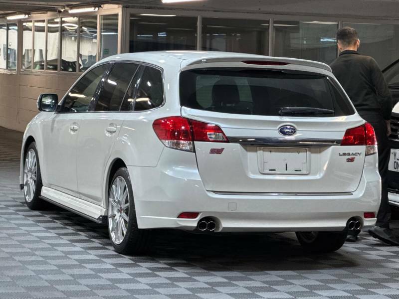 Subaru Legacy 2.5 Gt Ts Tuned By Sti 1300 Estate White #3