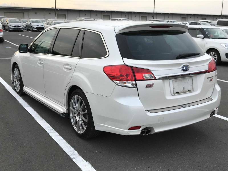 Subaru Legacy 2.5 Gt Ts Tuned By Sti 1300 Estate White #3