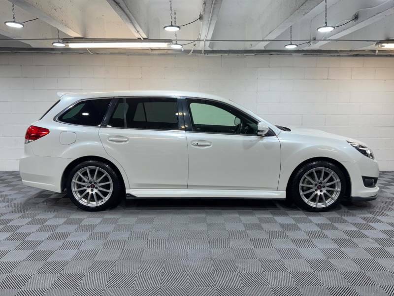 Subaru Legacy 2.5 Gt Ts Tuned By Sti 1300 Estate White #5