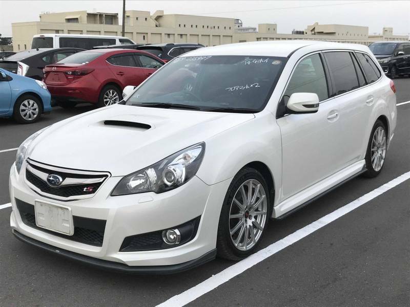 Subaru Legacy 2.5 Gt Ts Tuned By Sti 1300 Estate White #4