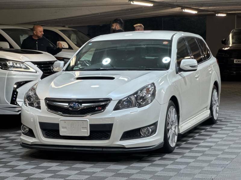 Subaru Legacy 2.5 Gt Ts Tuned By Sti 1300 Estate White #6