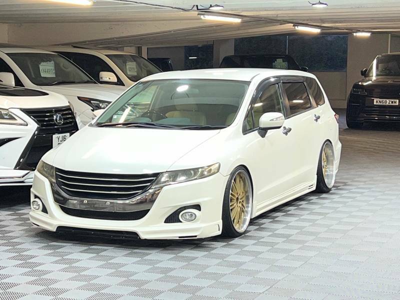 Honda Odyssey 2.4 M Fine Spirit Jdm Aero Body Kit White #6