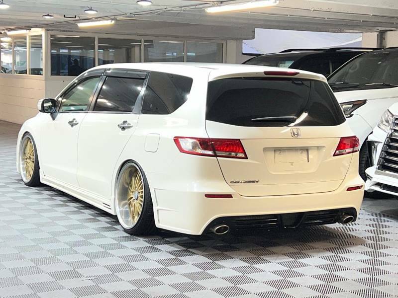 Honda Odyssey 2.4 M Fine Spirit Jdm Aero Body Kit White #3