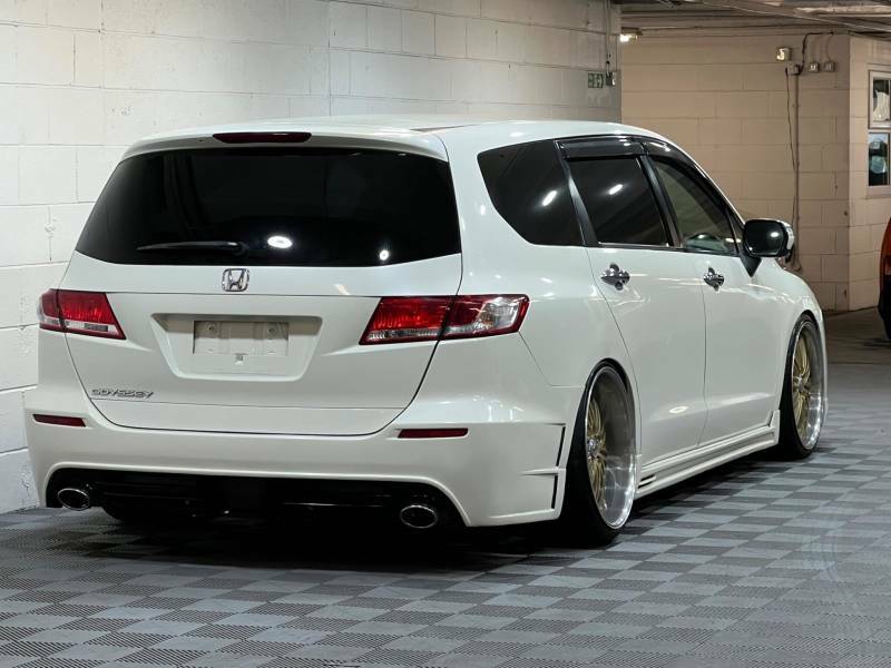 Honda Odyssey 2.4 M Fine Spirit Jdm Aero Body Kit White #4