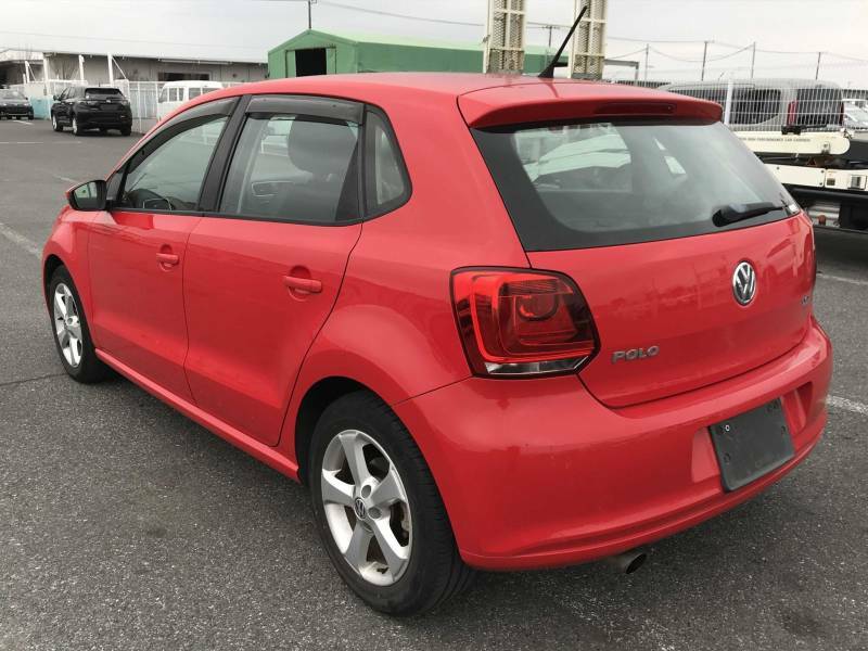 Volkswagen Polo 1.2 Tsi Bluemotion Tech Sel Hatchback D Red #3