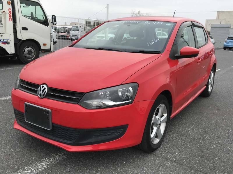 Volkswagen Polo 1.2 Tsi Bluemotion Tech Sel Hatchback D Red