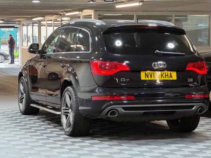 Audi Q7 3.0 Tdi V6 S Line Plus Tiptronic Quattro Euro 5 S Black #3